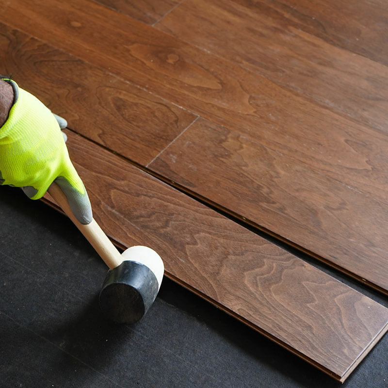 Hardwood flooring installation | Leon Country Floors & More