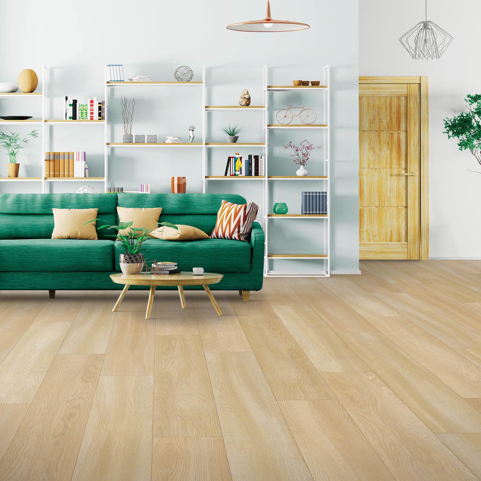 Living room laminate flooring | Leon Country Floors & More